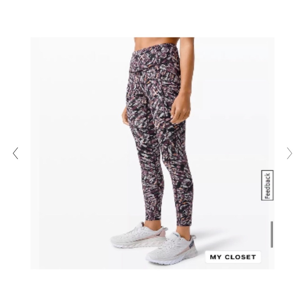 Lululemon Fast and Free Tight 25” Pants